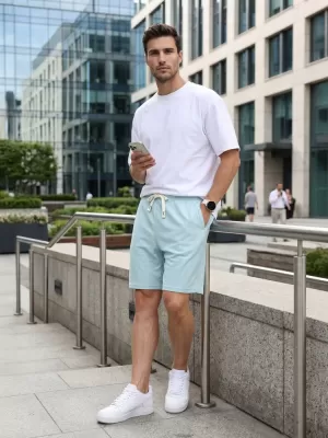 Herrenshorts DSTREET SX2631 HELLBLAU