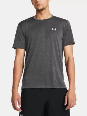 Herren-T-Shirt UNDER ARMOUR LAUNCH CAMO SHORTSLEEVE 1386681-025 GRAU