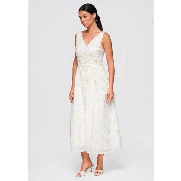  Kleid OMBRE OW-DLR-E0015 WEIß 