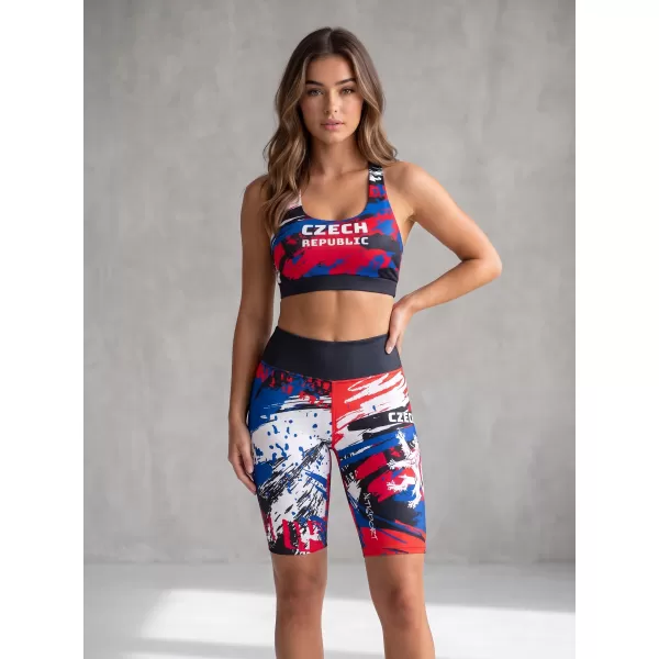  Damen Premium-Funktionsleggings oberhalb des Knies (neue Größen) ALTISPORT VOJ/ALW036LEG06 TSCHECHISCH 