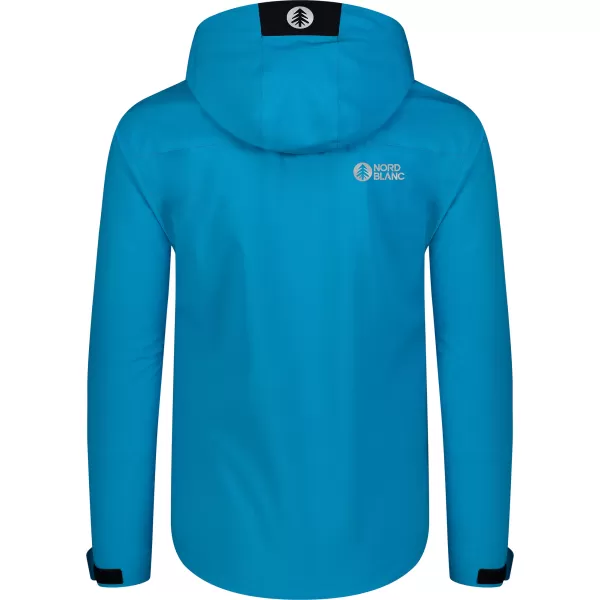  Wasserdichte Herrenjacke NORDBLANC RIGID NBSJM8313 LEUCHTEND BLAU 