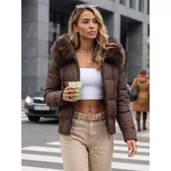  Damenjacke DSTREET TY5829 BRAUN 