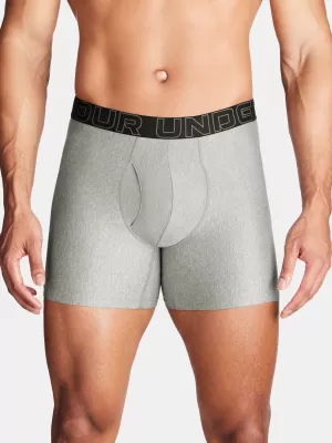 Herren-Boxershorts UNDER ARMOUR M UA PERF TECH 6IN (3KS) 1383878-035 GRAU
