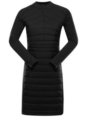Winterkleid für Damen ALPINE PRO OLWA 2 SCHWARZ