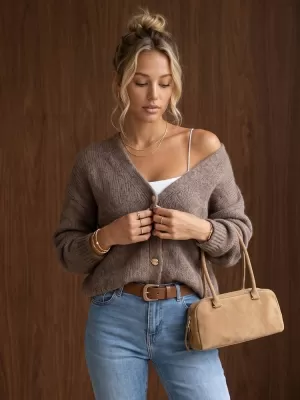 Damenpullover DSTREET MY2574 BEIGE