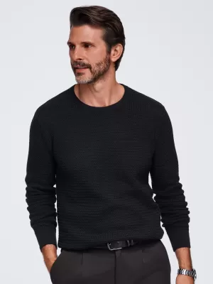 Herrenpullover OMBRE OM-SWSW-0119 SCHWARZ