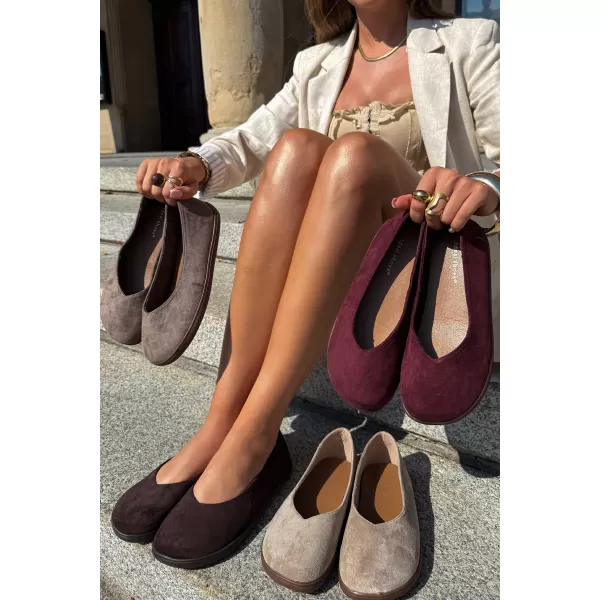  Ballerinas für Damen BOTO 9877 SCHOKOLADE 
