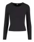 Damen-T-Shirt URBAN CLASSICS TB7786 SCHWARZ