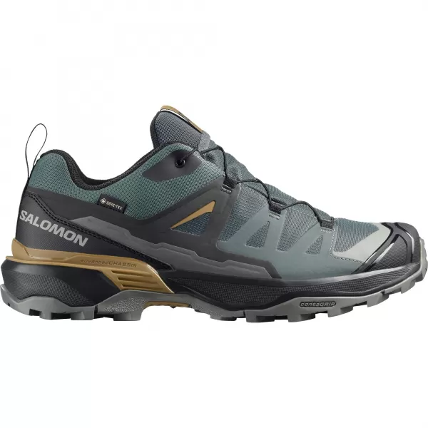  Herrenschuhe SALOMON X ULTRA 360 GORE-TEX L49101700 URBAN CHIC/SCHWARZ/BRILLANTOLIV 