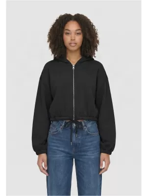 Damen-Sweatshirt URBAN CLASSICS TB8635-00007 SCHWARZ