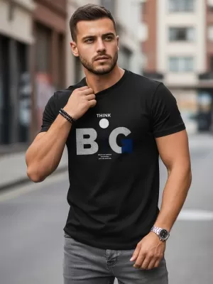 Herren-T-Shirt DSTREET NX0155R-BK SCHWARZ