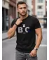 Herren-T-Shirt DSTREET NX0155R-BK SCHWARZ