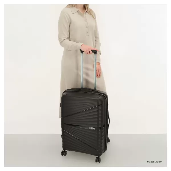  Muschelkoffer BEAGLES TRAVEL M 25138 SCHWARZ 