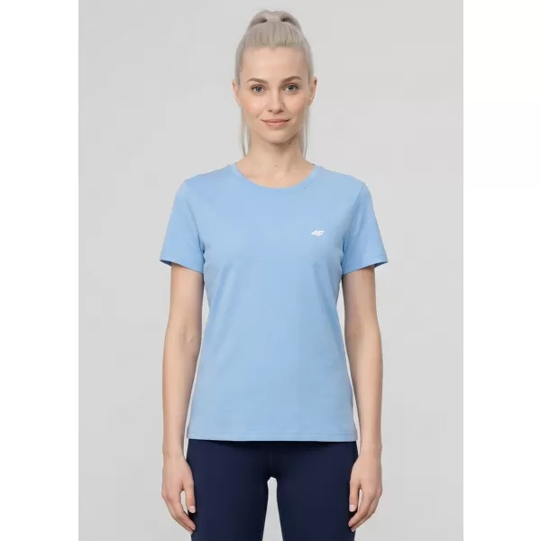  Damen-T-Shirt 4F WMM00TTSHF3308 DENIM 