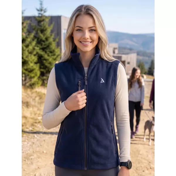  Fleeceweste für Damen ALTISPORT ALW002525 MARINEBLAU 