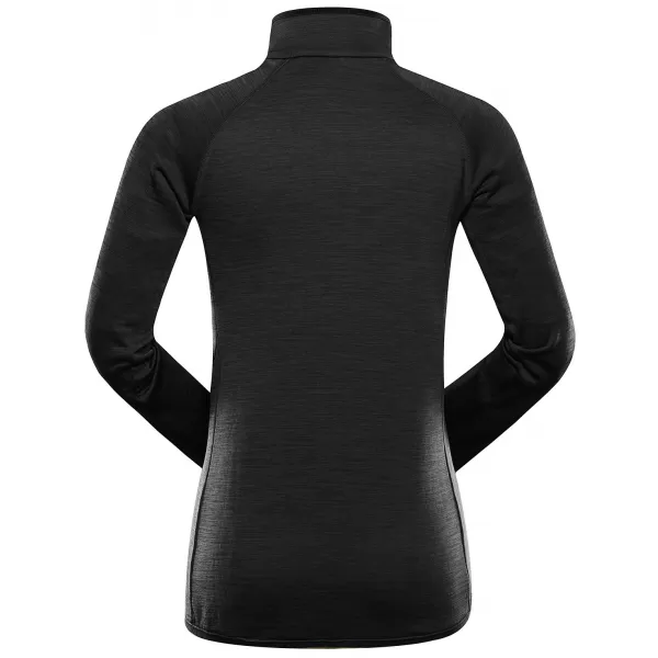  Schnell trocknendes Damen-Sweatshirt ALPINE PRO ONNECA 4 SCHWARZ 