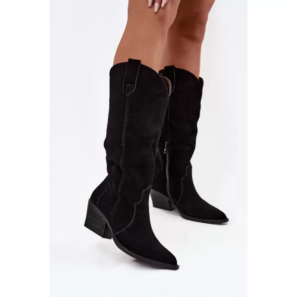  Damenstiefel BOTO 6396 SCHWARZ 