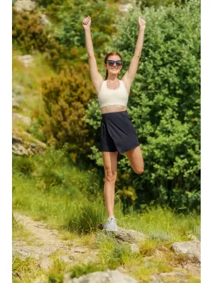 Kurzrock für Damen NORDBLANC CELESTE NBSSL8250 SCHWARZ