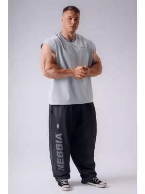 Tanktops für Herren NEBBIA OLYMPIA MUSCLE COVER 947 HELLGRAU