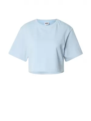 Damen-T-Shirt URBAN CLASSICS TB8288 BLAU EINFRIEREN