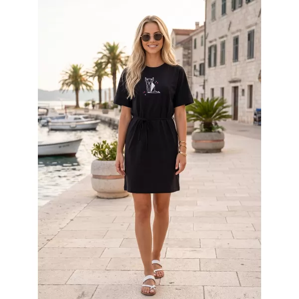  Kleid ALTISPORT ALW091816 SCHWARZ ROSA 
