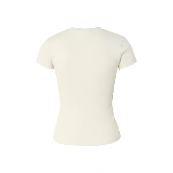 Damen-T-Shirt URBAN CLASSICS TB8569-02903 WEIßER SAND 