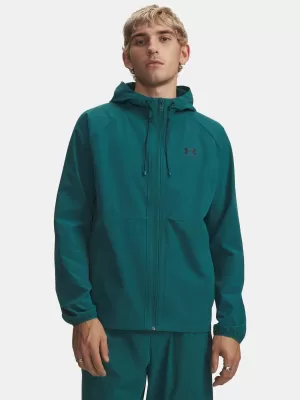 Herrenjacke UNDER ARMOUR VIBE WOVEN JACKET 6003001-338 GRÜN