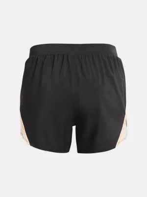 Damen-Shorts UNDER ARMOUR FLY BY 2.0 BRAND SHORT 1361392-010 GRAU