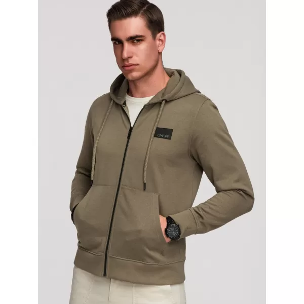  Herren-Sweatshirt OMBRE OM-SSZP-0256 OLIVE 
