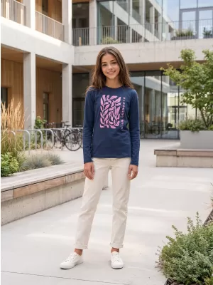 Kinder-T-Shirt ALPINE PRO ECCO 2 MONDSCHEIN-OZEAN-PC-VARIANTE