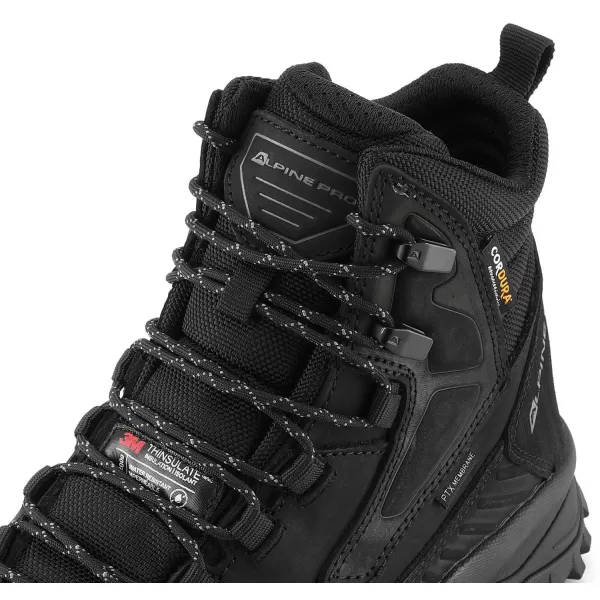  Winterstiefel für Herren ALPINE PRO ENES SCHWARZ 
