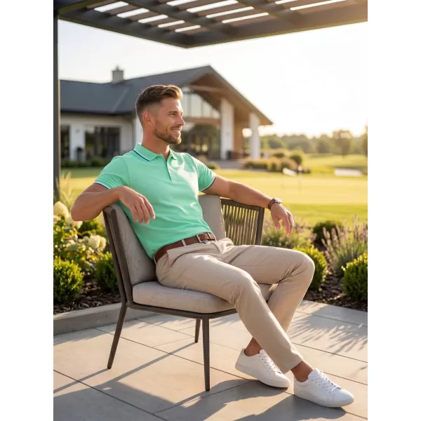  Herren-T-Shirt mit Kragen MALFINI FOCUS 232 MINZE 