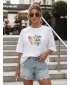 Damen-T-Shirt DSTREET NX9003RY-WH-O WEIß