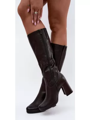 Damenstiefel BOTO FAF125B-6 BRAUN