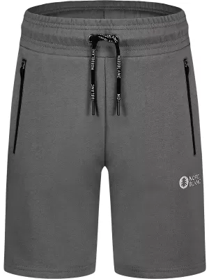 Baumwollshorts für Herren NORDBLANC RELAXEDFIT NBSPM8254 GRAU