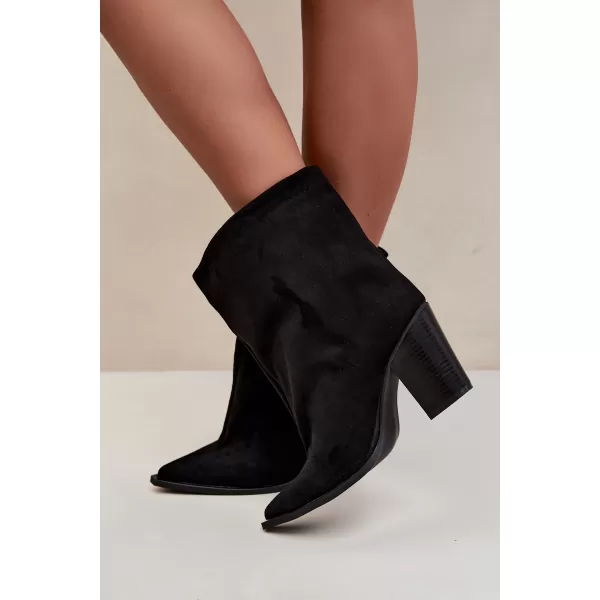  Damen-Stiefeletten BOTO 2577A SCHWARZ 