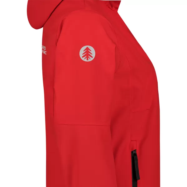  Wasserdichte Damenjacke NORDBLANC BOURNE NBSJL8317 ROT 