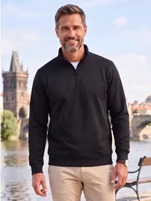 Herren-Sweatshirt MALFINI SUMMIT 429 SCHWARZ
