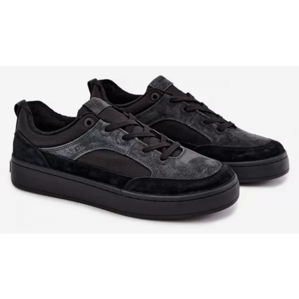  Herren-Sneaker BIG STAR SHOES UU174118 SCHWARZ 