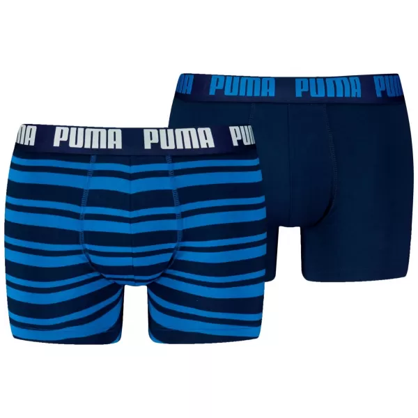  Herren-Boxershorts PUMA MEN EVERYDAY HERITAGE STRIPE BOXER 93832601 BLAU 