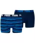 Herren-Boxershorts PUMA MEN EVERYDAY HERITAGE STRIPE BOXER 93832601 BLAU