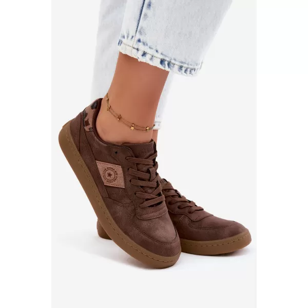  Damen-Sneaker BIG STAR SHOES UU274017 BRAUN/BEIGE 