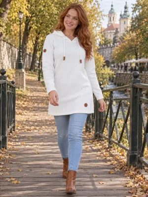 Damen-Sweatshirt ALTISPORT INA WEIß