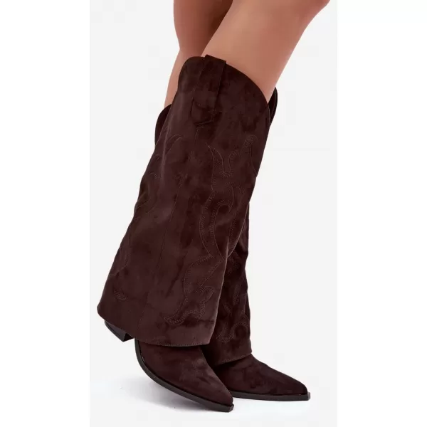  Cowboystiefel für Damen BOTO 2588A BRAUN 