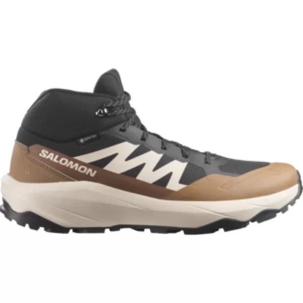  Herrenschuhe SALOMON OUTSCAPE MID GTX L45410800 SCHWARZ/REGENTAG/KOJOTENBRAUN 