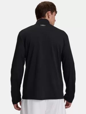 Herren-T-Shirt UNDER ARMOUR UA TECH TAPING 1/2 ZIP 6012357-001 SCHWARZ