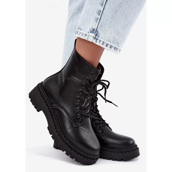  Damen-Stiefeletten BIG STAR SHOES UU274816 SCHWARZ 