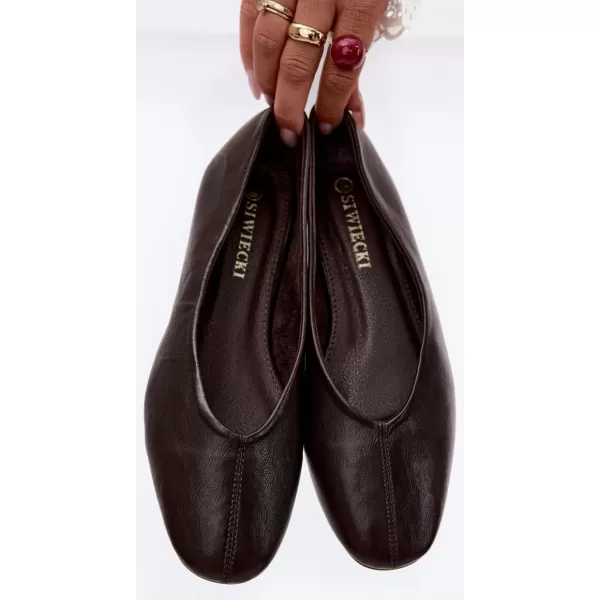  Ballerinas für Damen BOTO JH602P BRAUN 