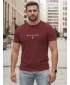 Herren-T-Shirt DSTREET NX5124R-BU ROTWEIN