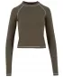 Damen-T-Shirt URBAN CLASSICS TB7730 OLIVE